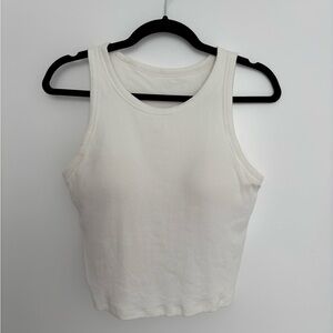 Uniqlo Built-in Bra Cropped Vest Top